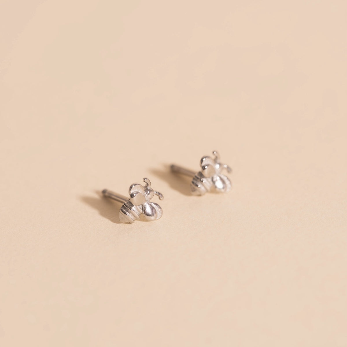 Mini Bumble Bee Stud Earrings