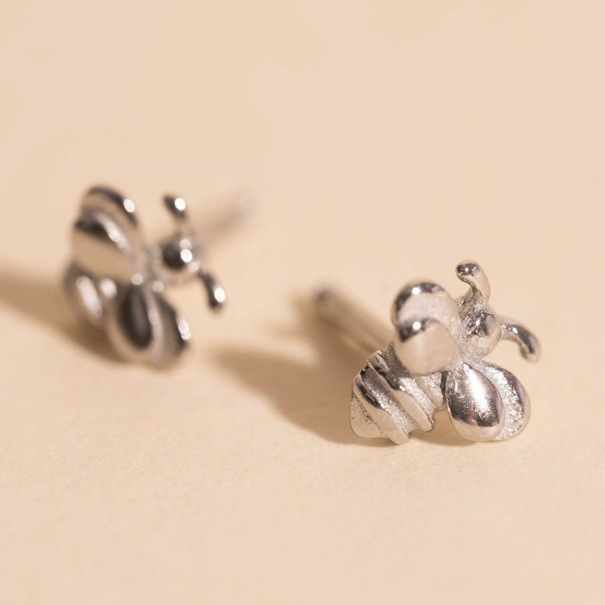 Mini Bumble Bee Stud Earrings