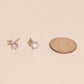 Mini Basic Flower Stud Earrings
