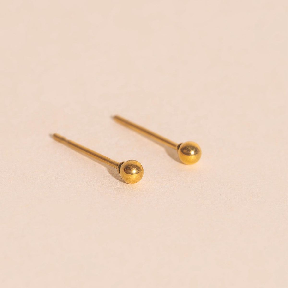 Tiny Ball Stud Earrings