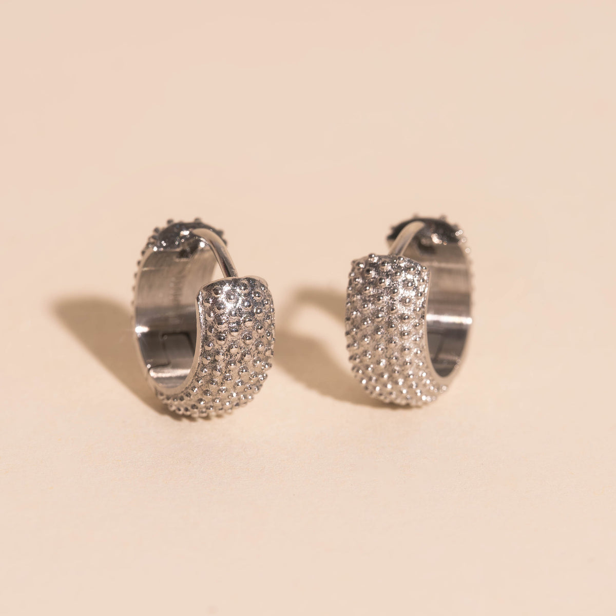Party Super Chunky Huggie Hoop Earrings