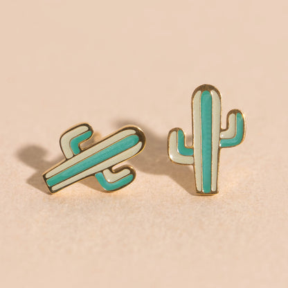 Cactus Stud Earrings
