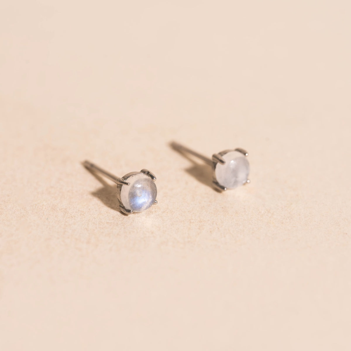 Moonstone Mini Stud Earrings