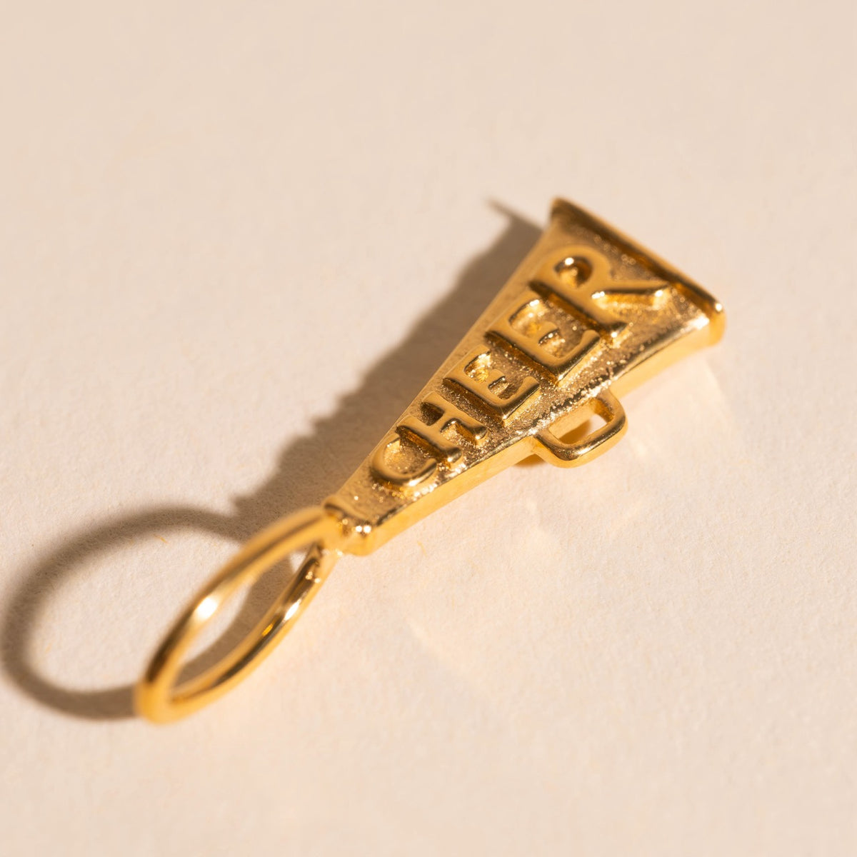 Cheer Megaphone Necklace Charm