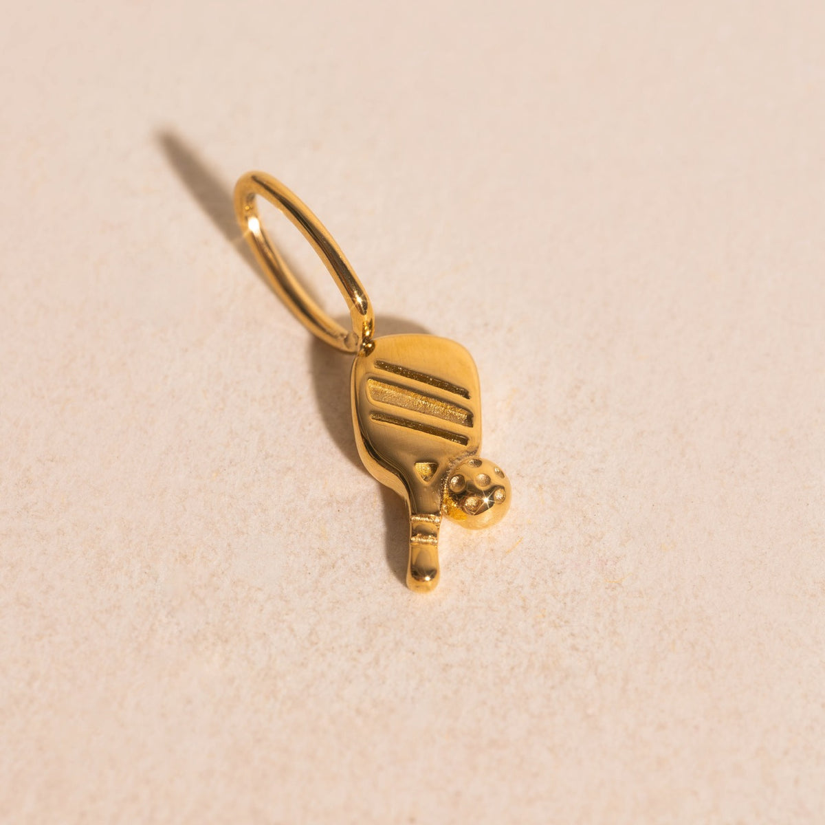 Pickleball Necklace Charm
