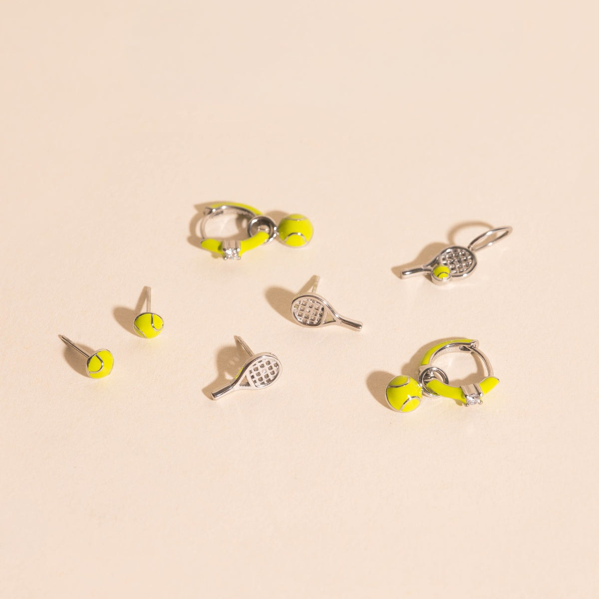 Tennis Racket Necklace Charm
