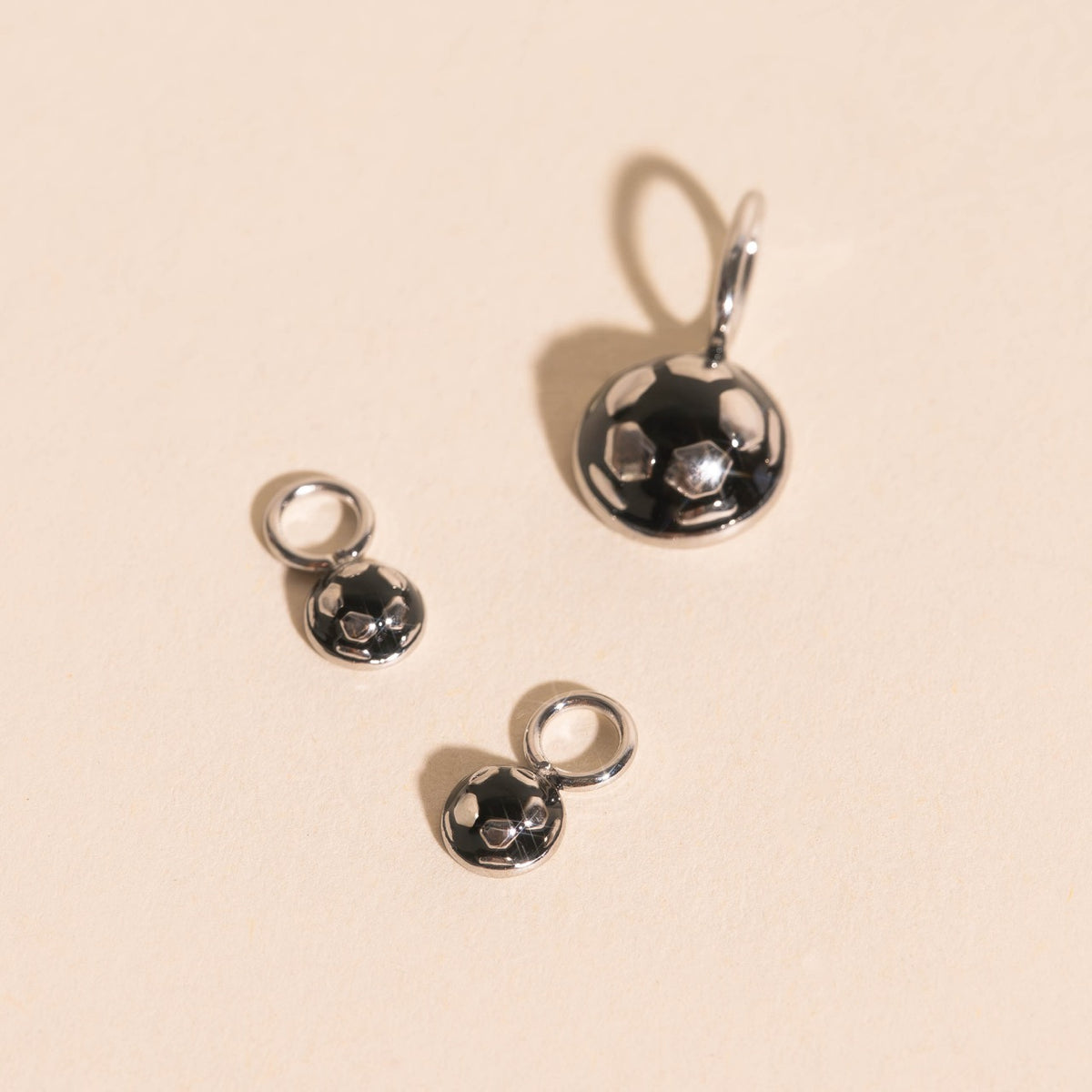 Soccer Ball Necklace Charm