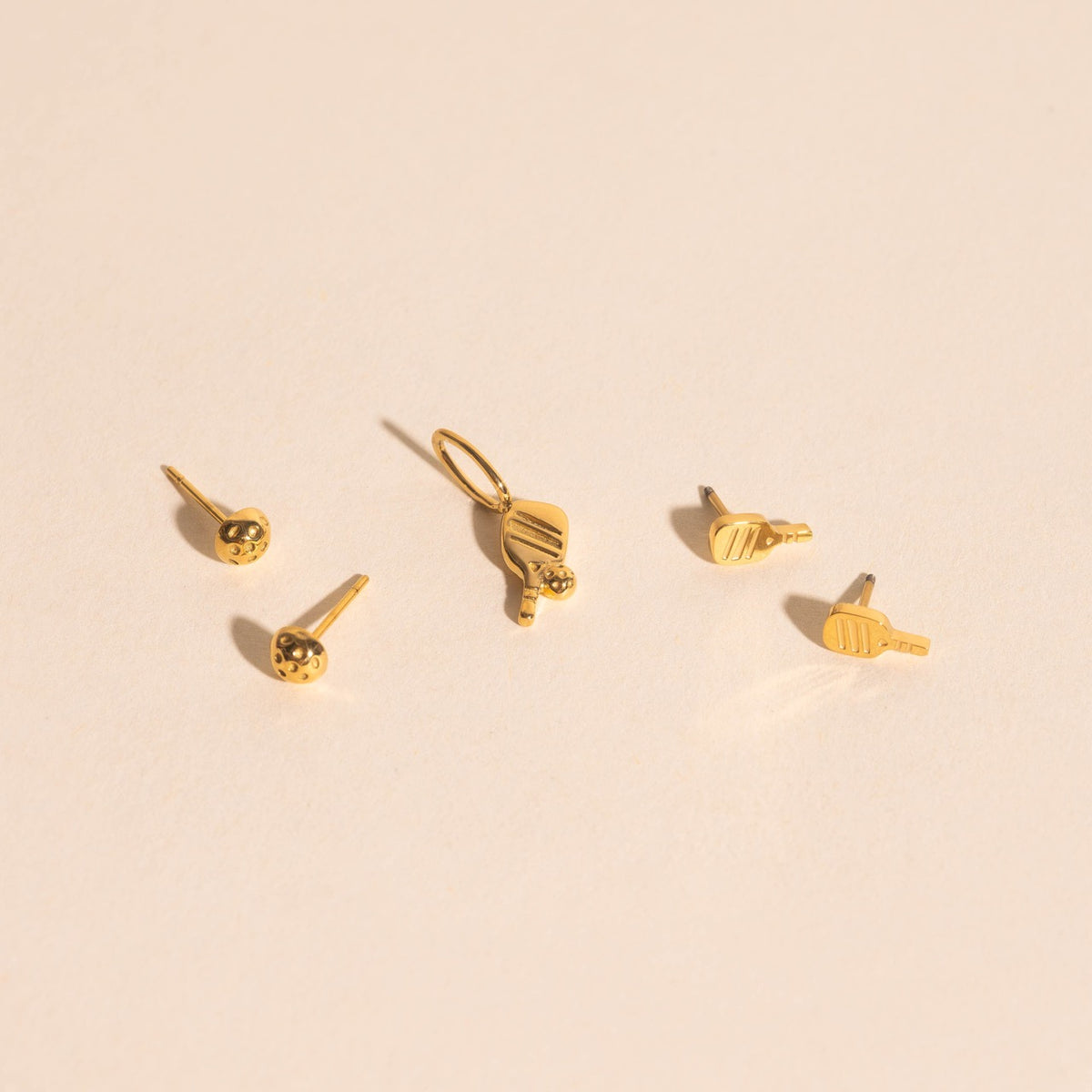 Pickleball Stud Earrings