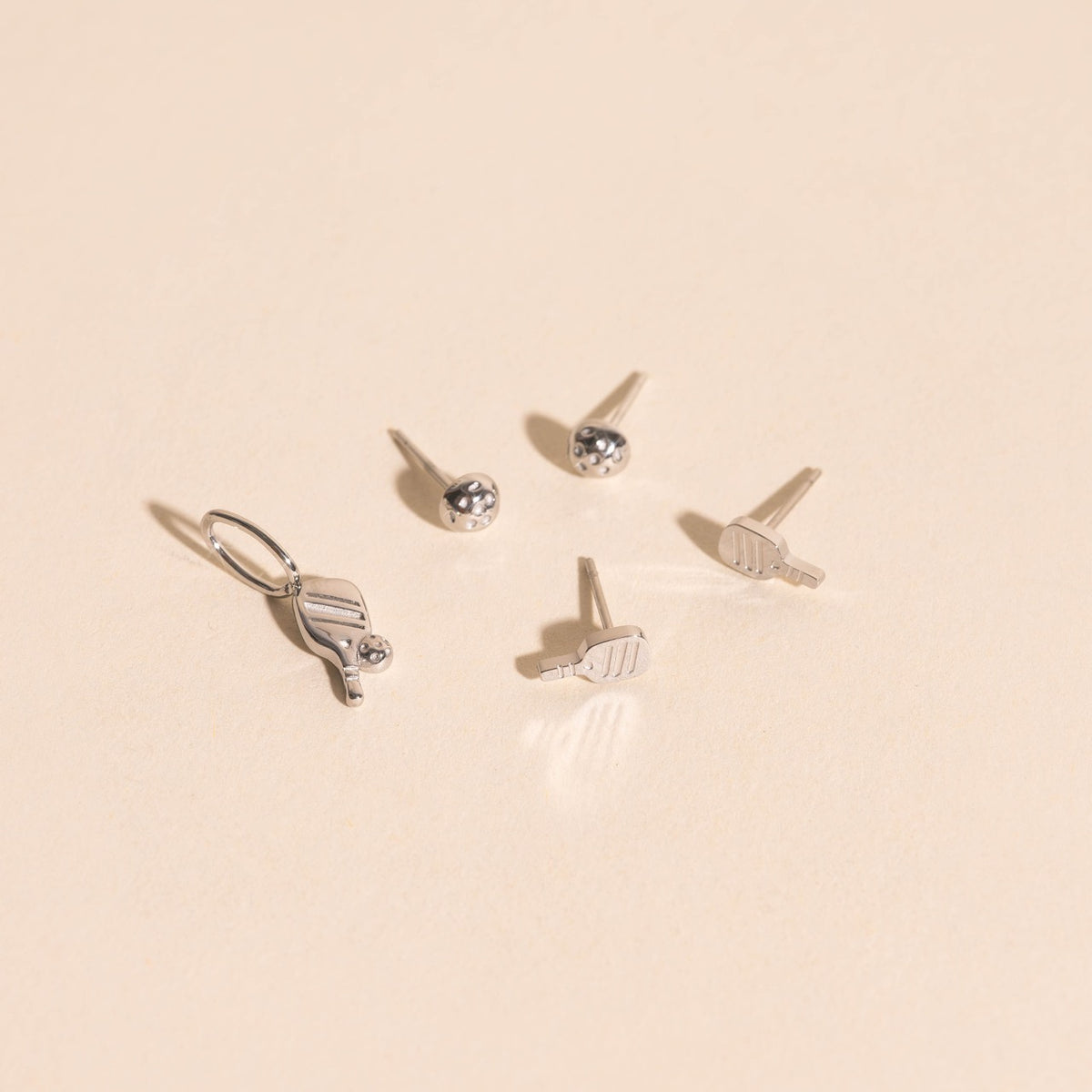 Pickleball Paddle Stud Earrings