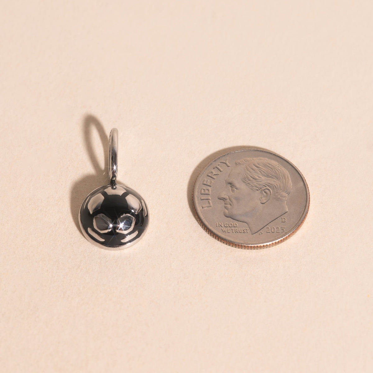 Soccer Ball Necklace Charm