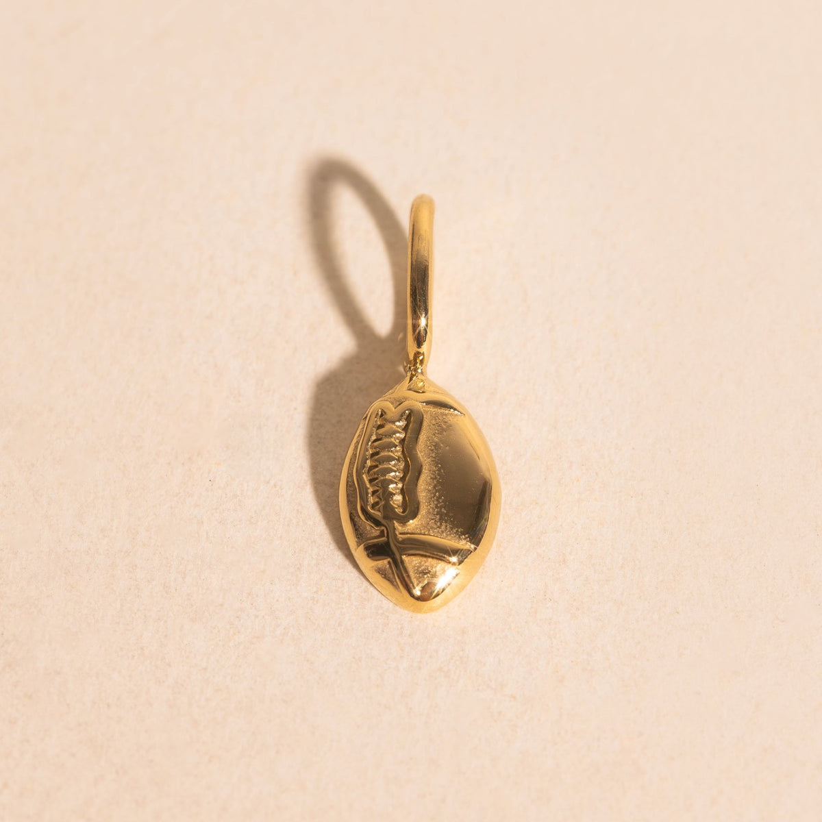 Football Necklace Charm