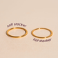 Flat Stacker Ring