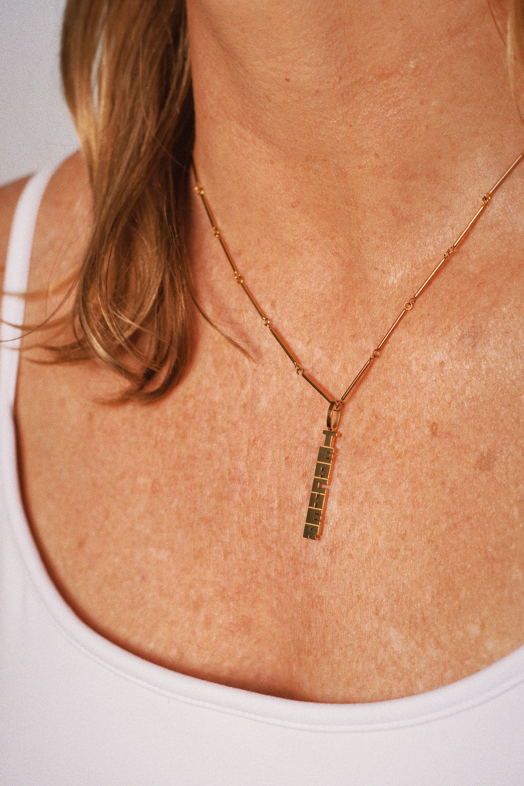 Bar Link Chain Necklace