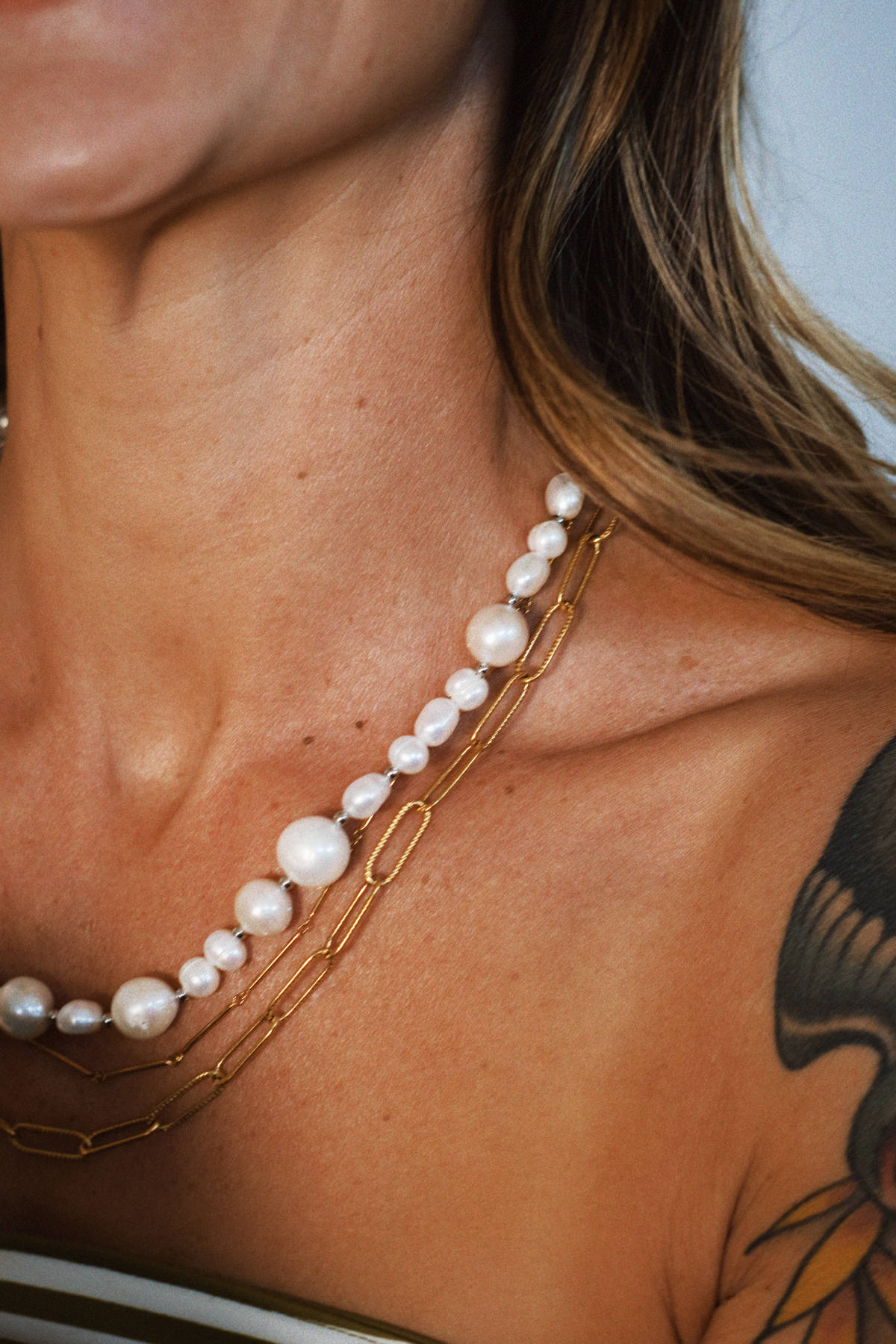 Freshwater Pearl Necklace (18")