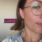 Circle Rounded Huggie Hoop Earrings