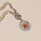 Amber Sun Necklace Charm