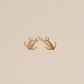 Anchor Stud Earrings